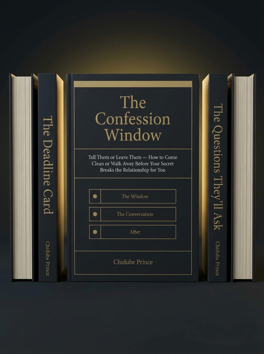 The Confession Window guide with The Deadline Card and The Questions They'll Ask bonuses